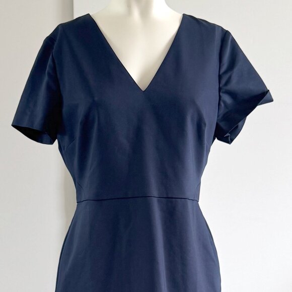 NWT J Crew Dress Women's Navy Blue - Picture 3 of 5